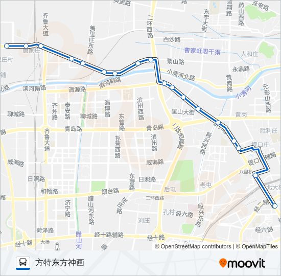 K77路 bus Line Map