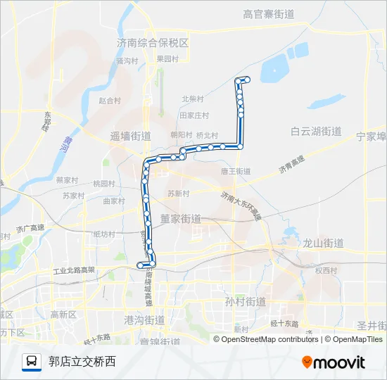 B327路 Bus Line Map