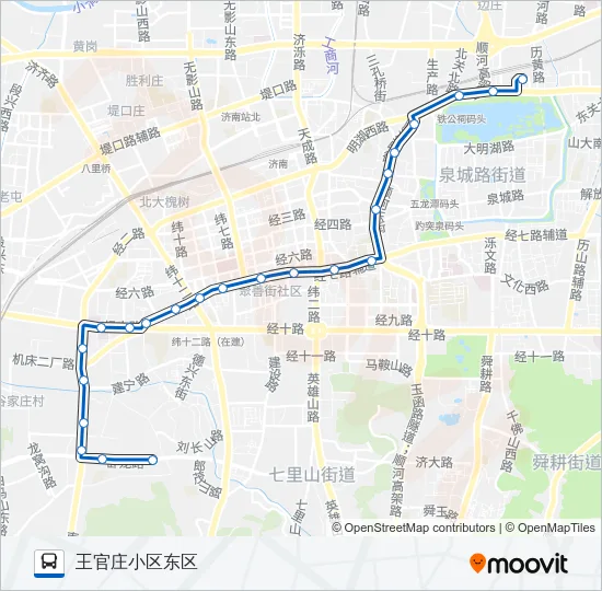 6路 Bus Line Map