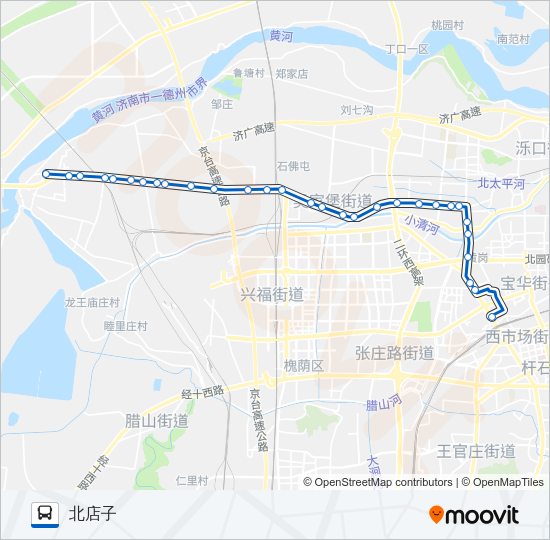 公交26路的线路图