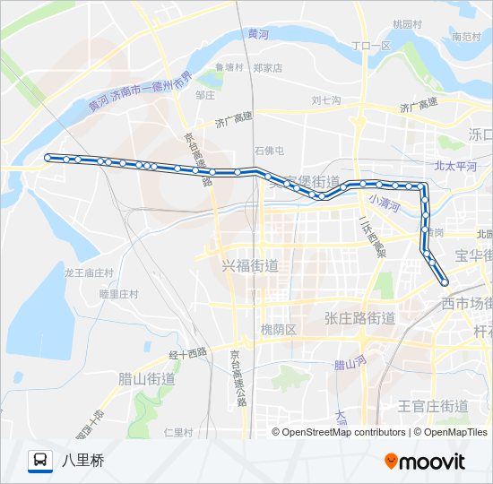 公交26路的线路图