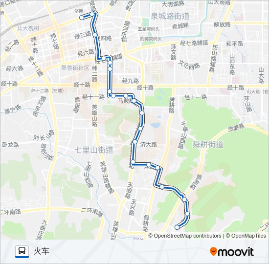 34路 bus Line Map