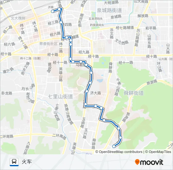 34路 Bus Line Map