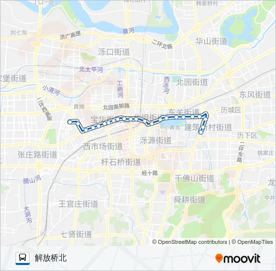 45路 Bus Line Map