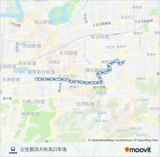 63路 Bus Line Map