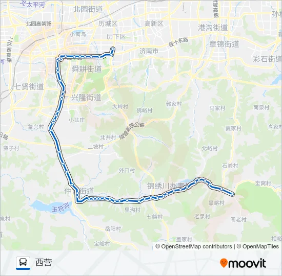 65路 Bus Line Map