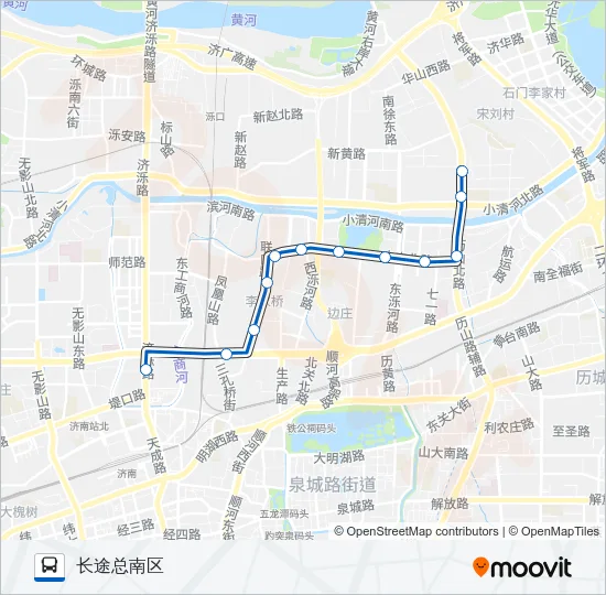 69路 Bus Line Map