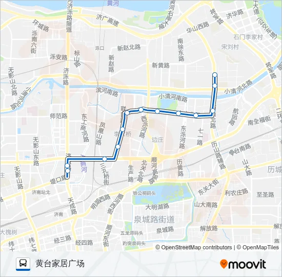 69路 Bus Line Map
