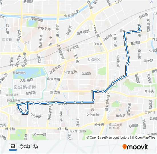 80路 Bus Line Map