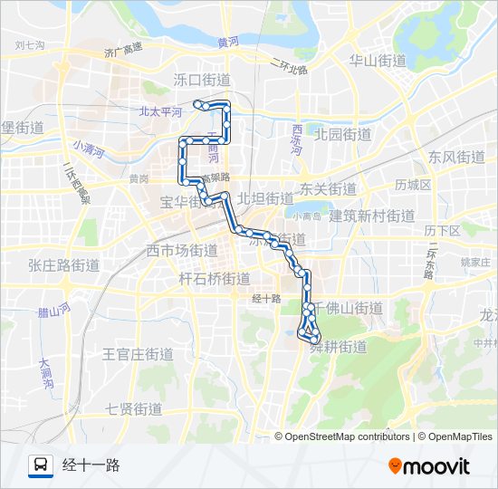 85路 bus Line Map