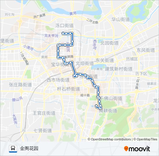 85路 bus Line Map