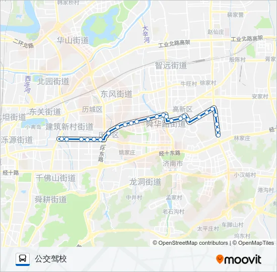 87路 Bus Line Map