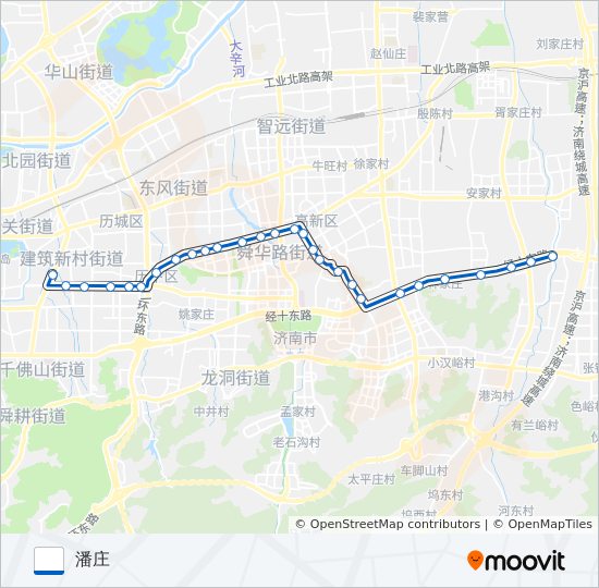 116路 bus Line Map