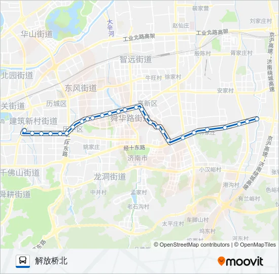 116路 Bus Line Map