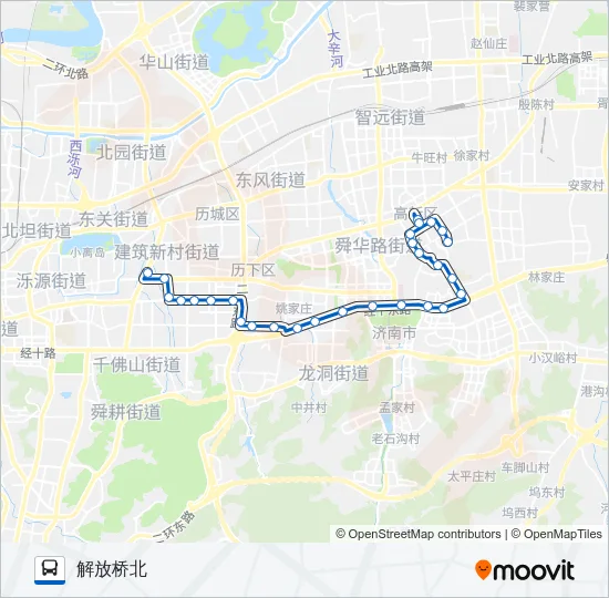 119路 Bus Line Map