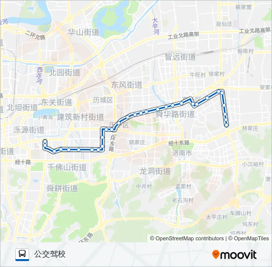 123路 Bus Line Map
