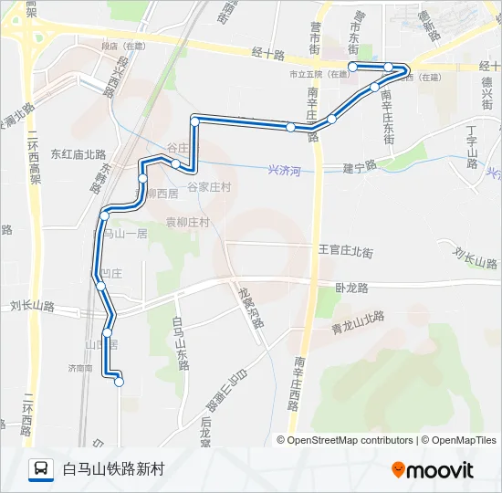 124路 Bus Line Map