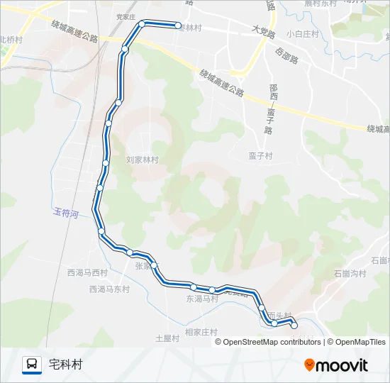 159路 Bus Line Map