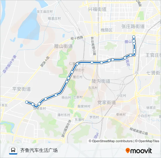 172路 Bus Line Map