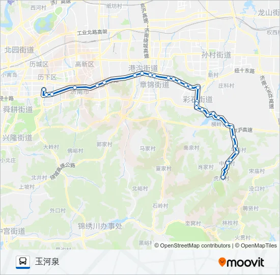 303路 Bus Line Map