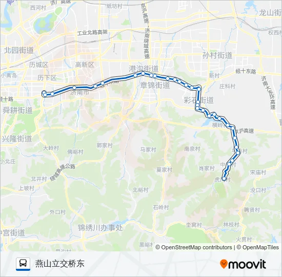 303路 Bus Line Map