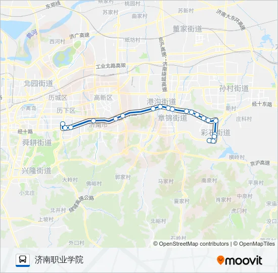 306路 Bus Line Map