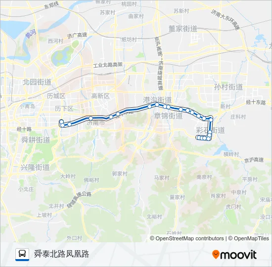 306路 Bus Line Map