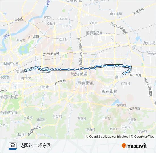 308路 Bus Line Map