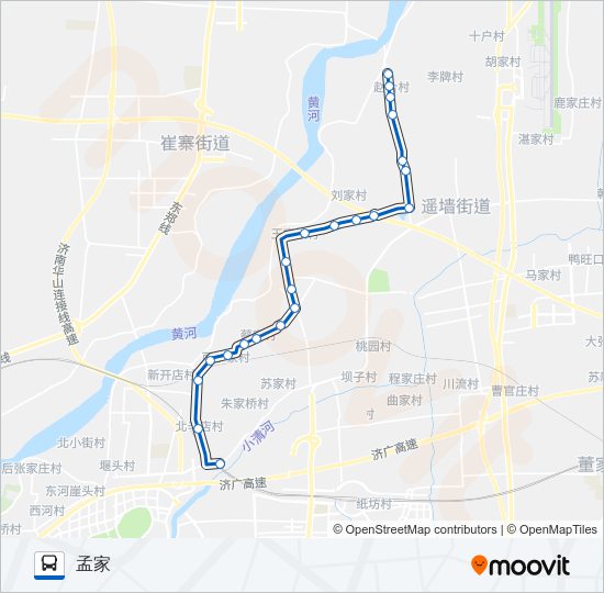 公交310路的线路图