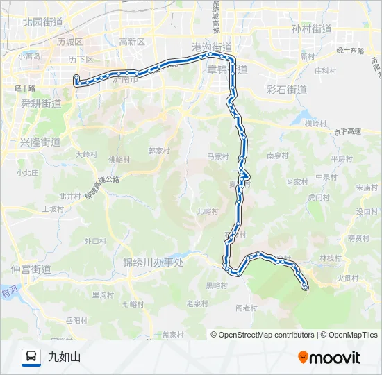 312路 Bus Line Map