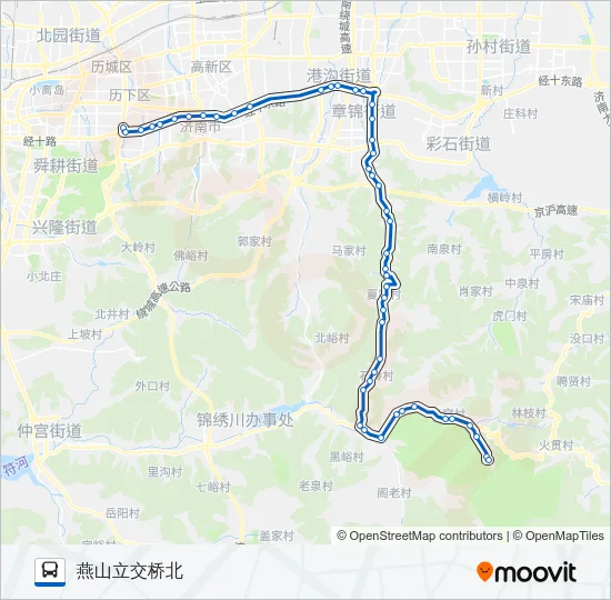 312路 Bus Line Map