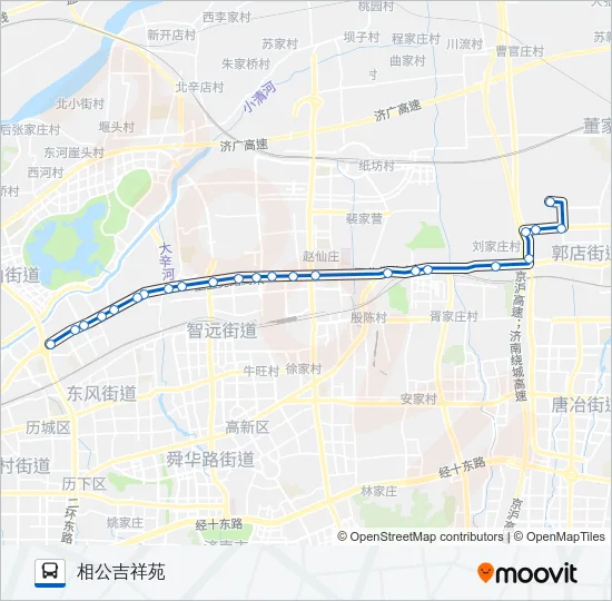 313路 Bus Line Map