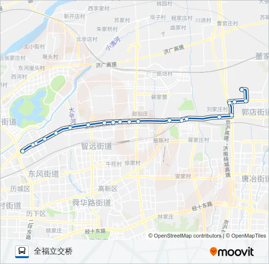 313路 Bus Line Map