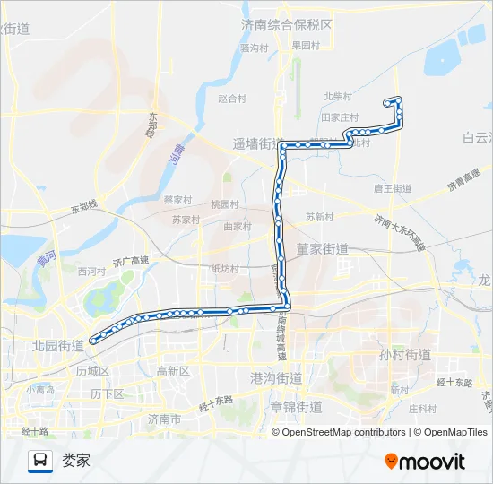 316路 Bus Line Map