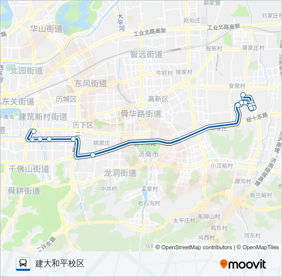 317路 Bus Line Map