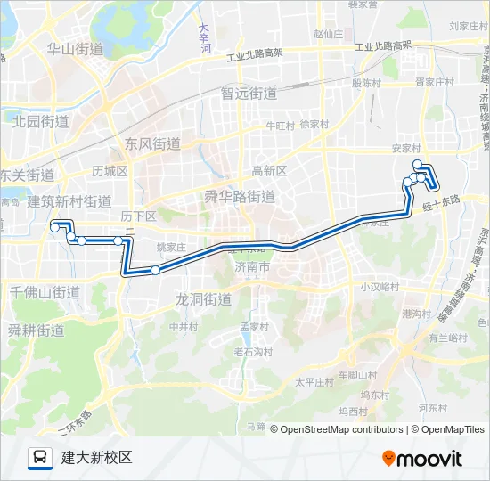 317路 Bus Line Map