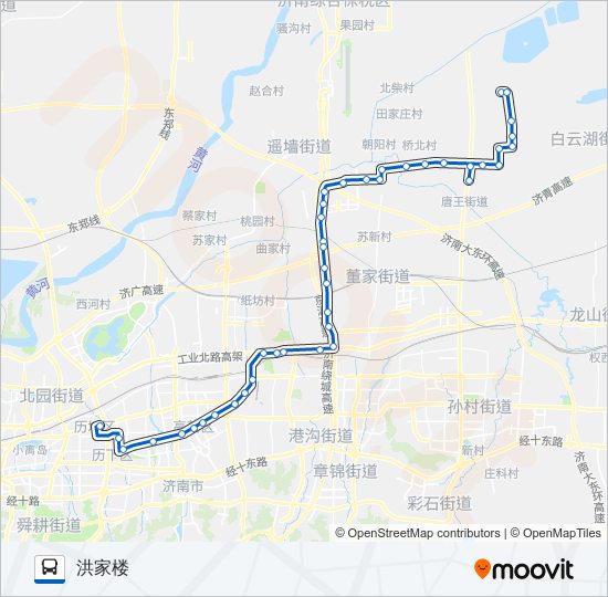 318路 bus Line Map