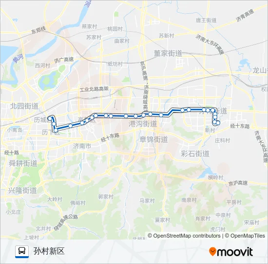 321路 Bus Line Map