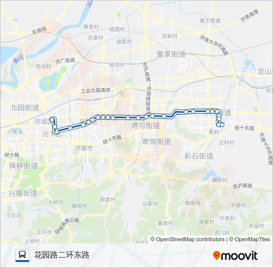 321路 Bus Line Map