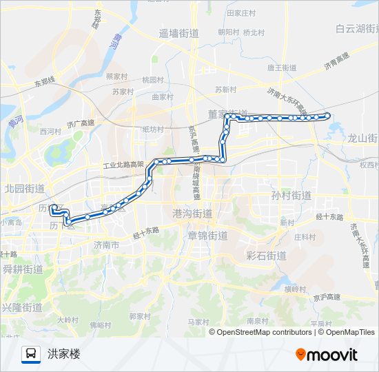 322路 bus Line Map