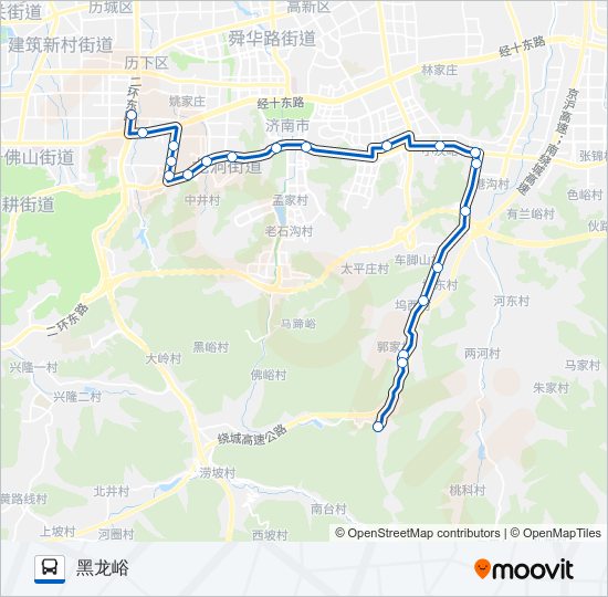 323路 bus Line Map