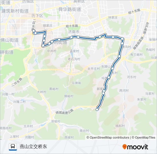 323路 bus Line Map