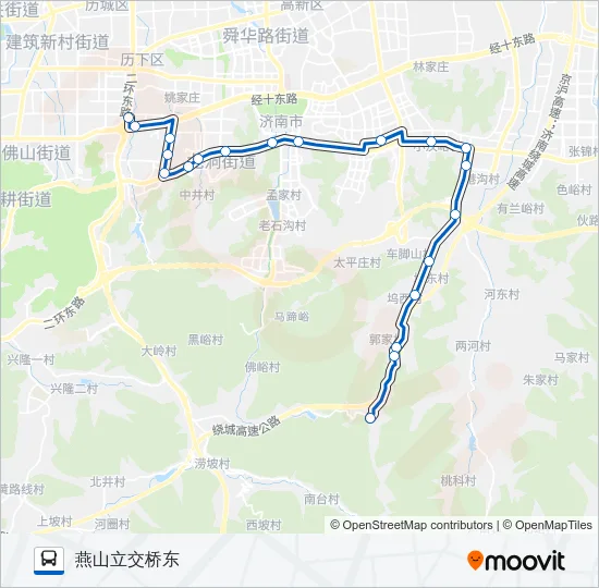 323路 Bus Line Map
