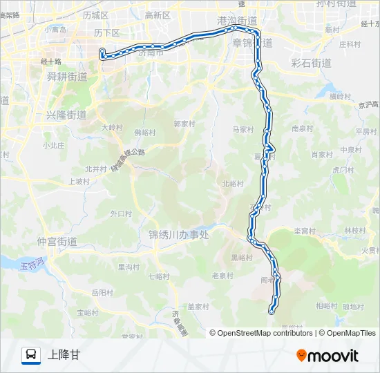 325路 Bus Line Map