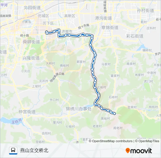 326路 Bus Line Map