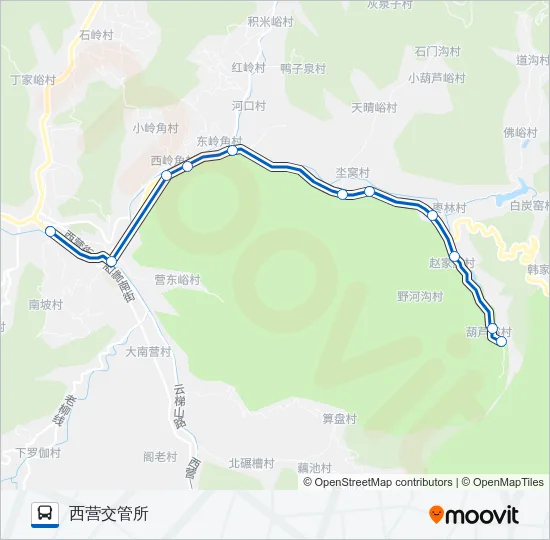 329路 Bus Line Map