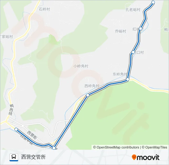 330路 Bus Line Map
