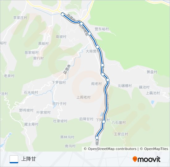 332路 bus Line Map