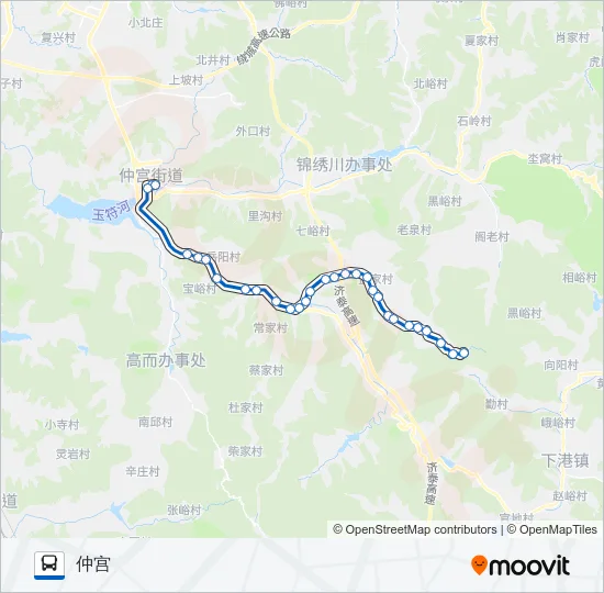 812路 Bus Line Map
