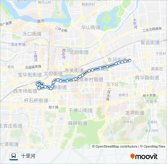 K11路 Bus Line Map